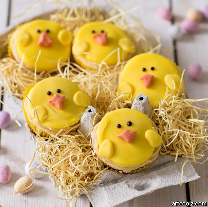 yellow birds easter muffins easter baking ideas bird muffins bake
