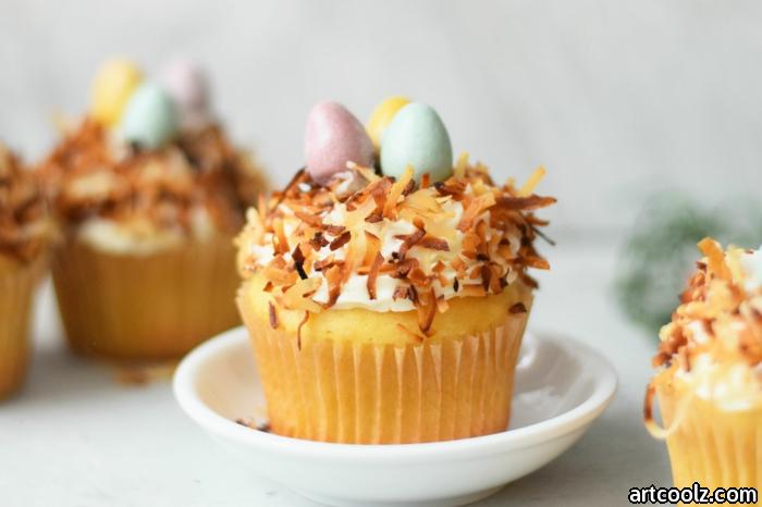 easter muffins easter baking ideas small blue and purple eggs