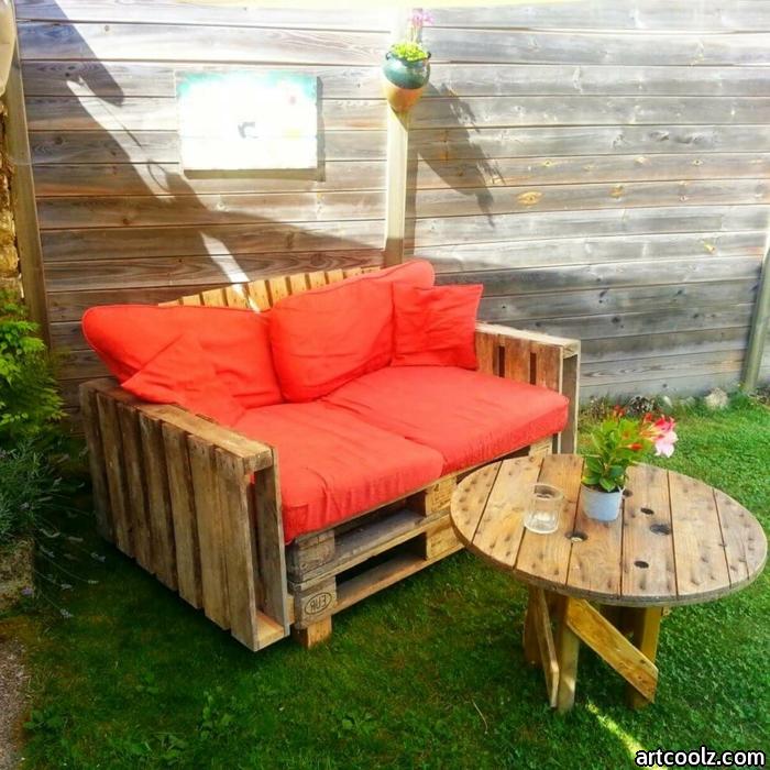 make a garden bench yourself