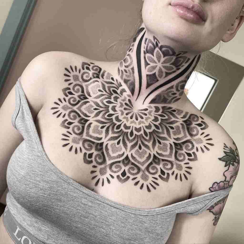 feminine sacred geometry tattoo